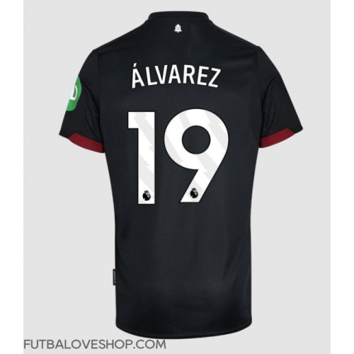 Dres West Ham United Edson Alvarez #19 Preč 2024-25 Krátky Rukáv